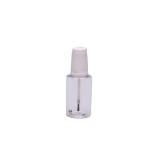 Διάφανο δοχείο με πινέλο (μανό) 20ml.