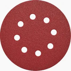 VELCRO DISCS Φ125 8ΤΡΥΠΕΣ