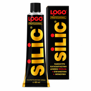 Μονταζόκολλα LOGO SILIC Professional 85ml Υψηλής Ελαστικότητας