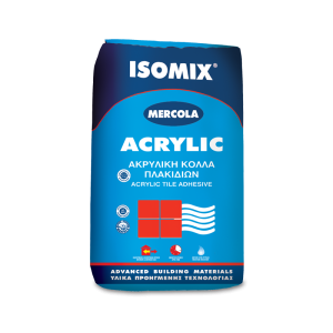 ISOMIX ACRYLIC Λευκή Κόλλα Πλακιδίων C1T Evochem