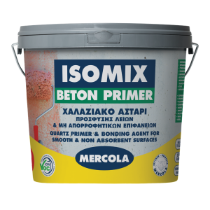 ISOMIX BETON PRIMER Χαλαζιακό Αστάρι Πρόσφυσης Λείων & Μη Απορροφητικών Επιφανειών Evochem