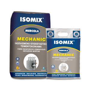 ISOMIX MECHANIC Ινοπλισμένο Επισκευαστικό Τσιμεντοκονίαμα Υψηλών Αντοχών Evochem