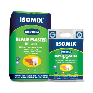ISOMIX REPAIR PLASTER RP 300 Επισκευαστικός Αδιάβροχος Λευκός Σοβάς Evochem