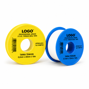 LOGO Ταινία Τεφλόν PTFE Regular 0,075mm x 12mm x 10m